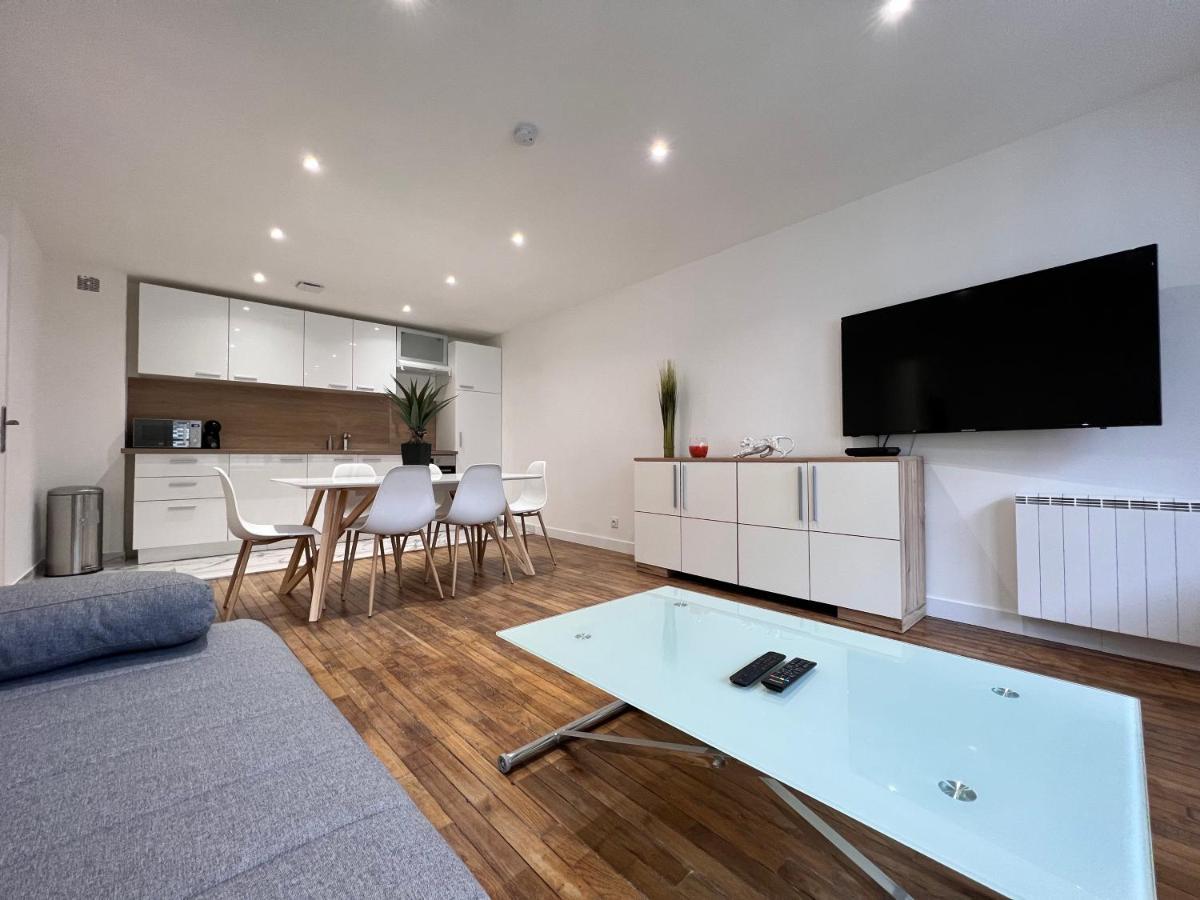 Sens - Appartement Proche Gare Et Centre Ville - Wifi Fibre - Check In Autonome - Bel Espace De Vie - Smart Tv Exterior foto